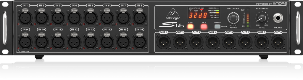 Behringer S16 Stagebox cyfrowy