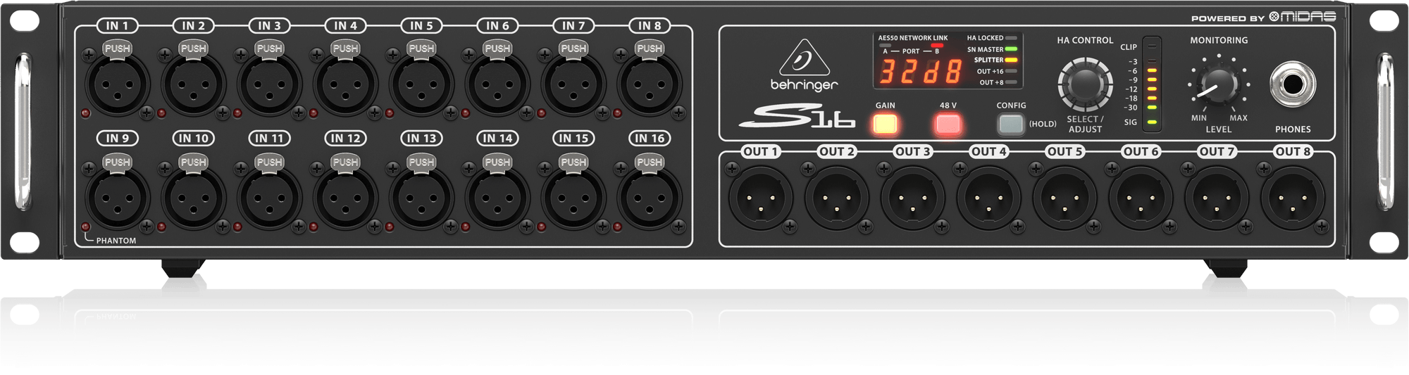 Behringer S16 Stagebox cyfrowy