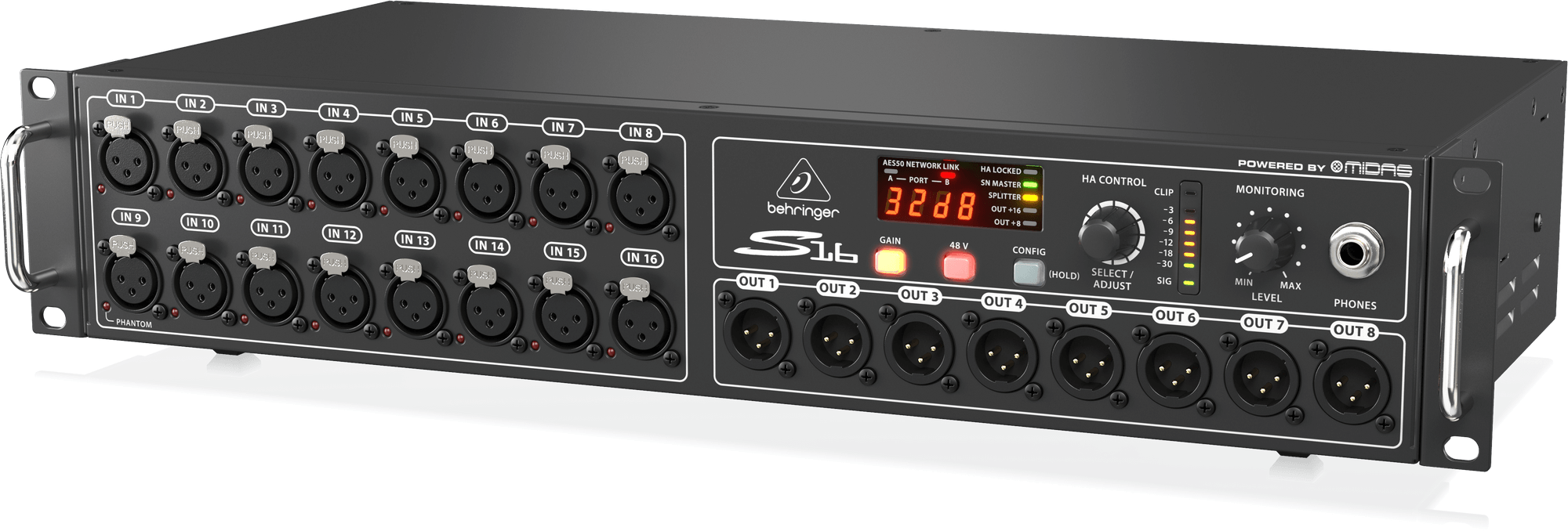 Behringer S16 Stagebox cyfrowy