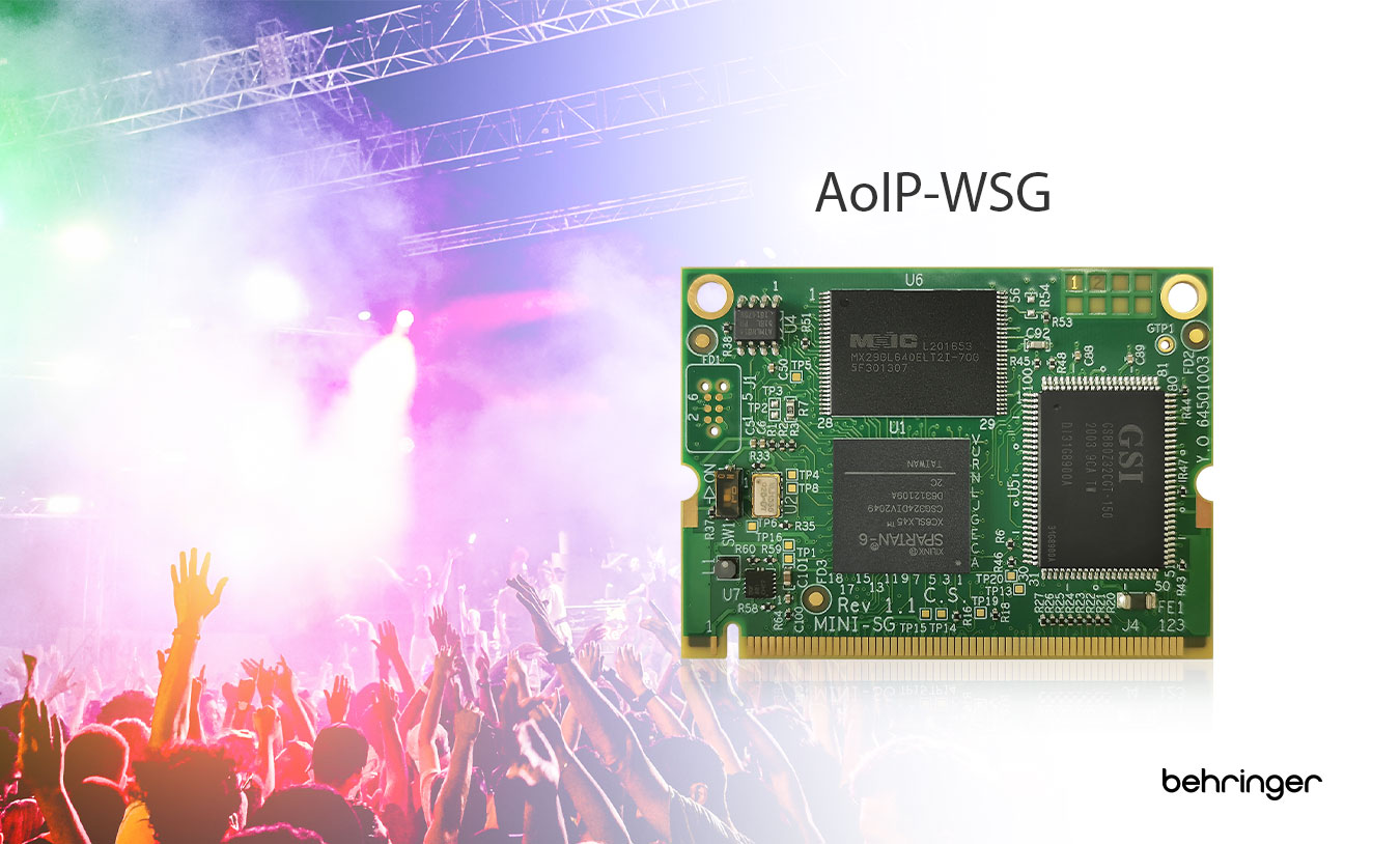 Behringer AOIP-WSG Moduł wewnętrzny Waves do Wing