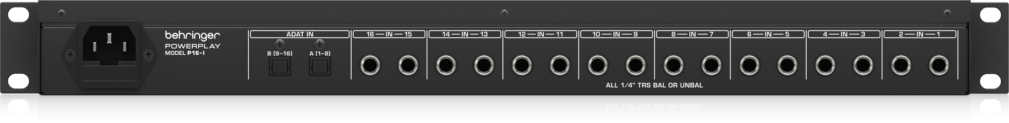 Behringer P16-I 16-kanałowy interfejs z wejściami ADAT