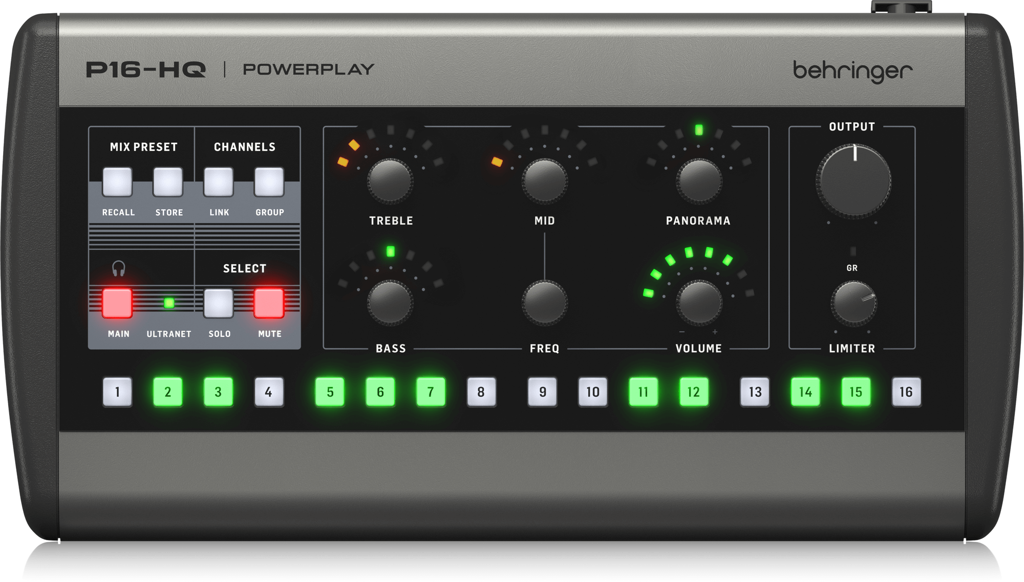 Behringer P16-HQ 16-kanałowy cyfrowy mikser osobisty