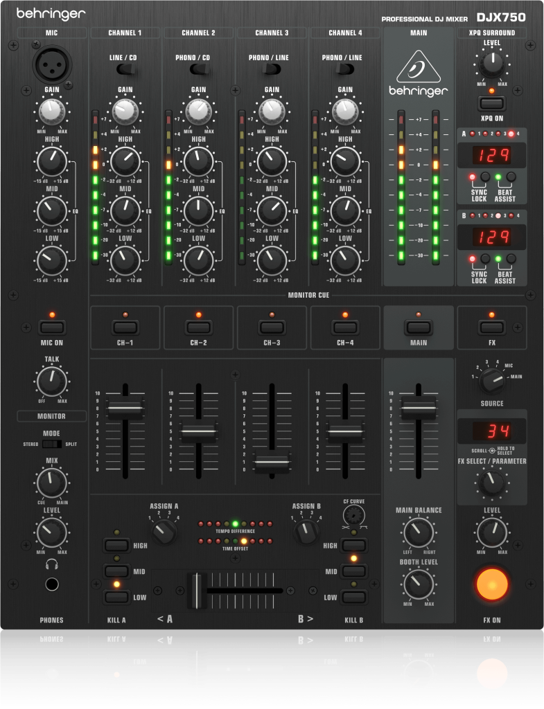Behringer DJX750 Mikser DJ