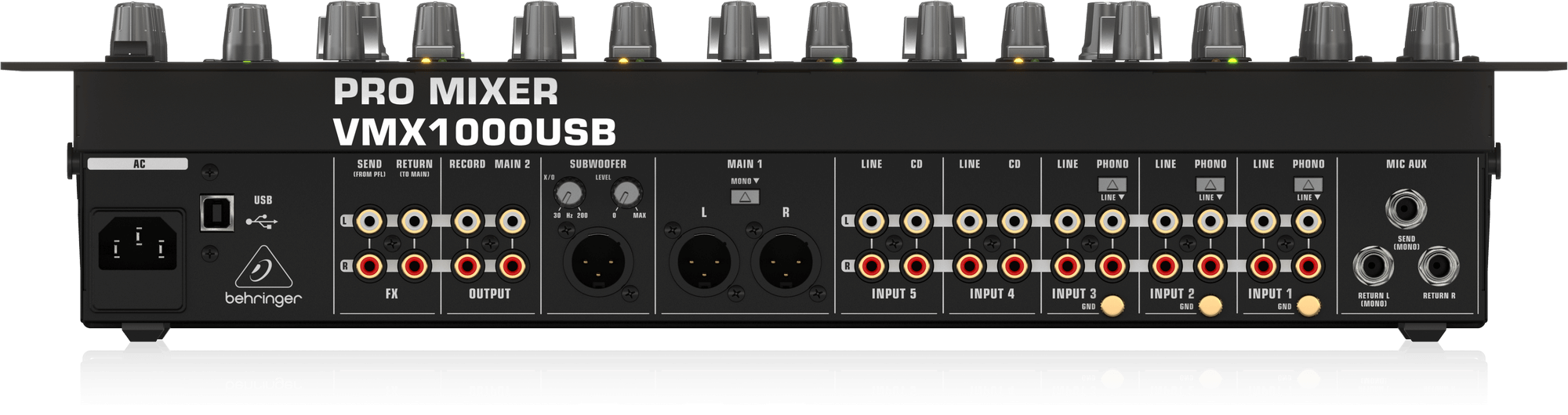 Behringer VMX1000USB Mikser DJ