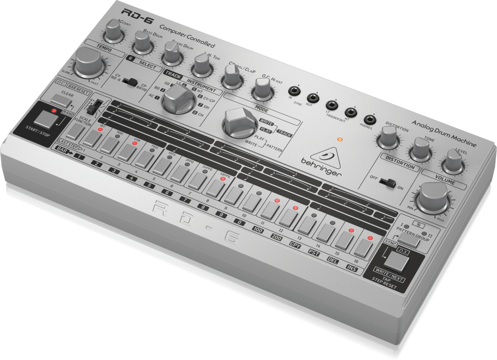 Behringer RD-6-SR Maszyna perkusyjna - srebrny