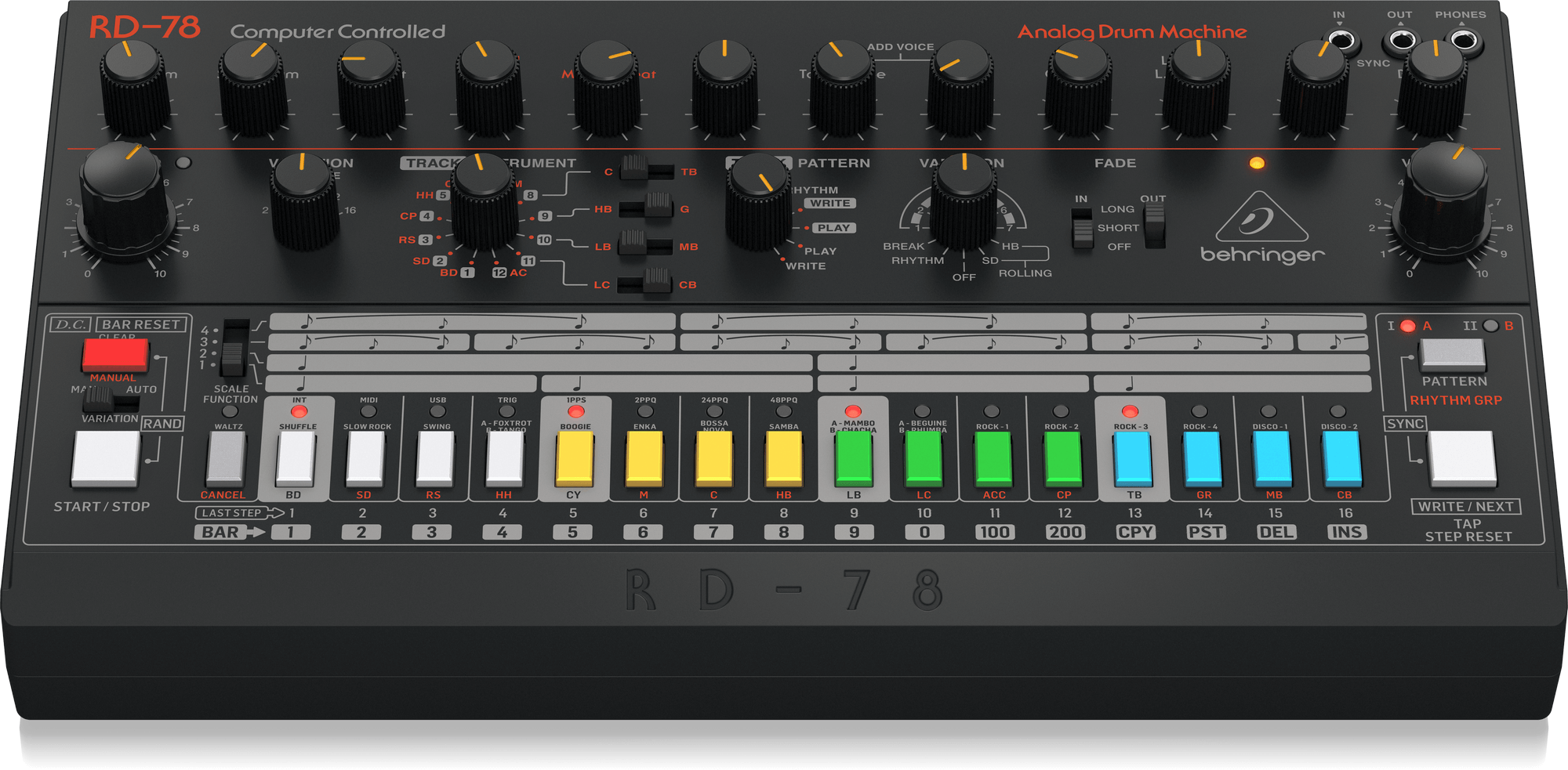 Behringer RD-78 Analogowa maszyna perkusyjna