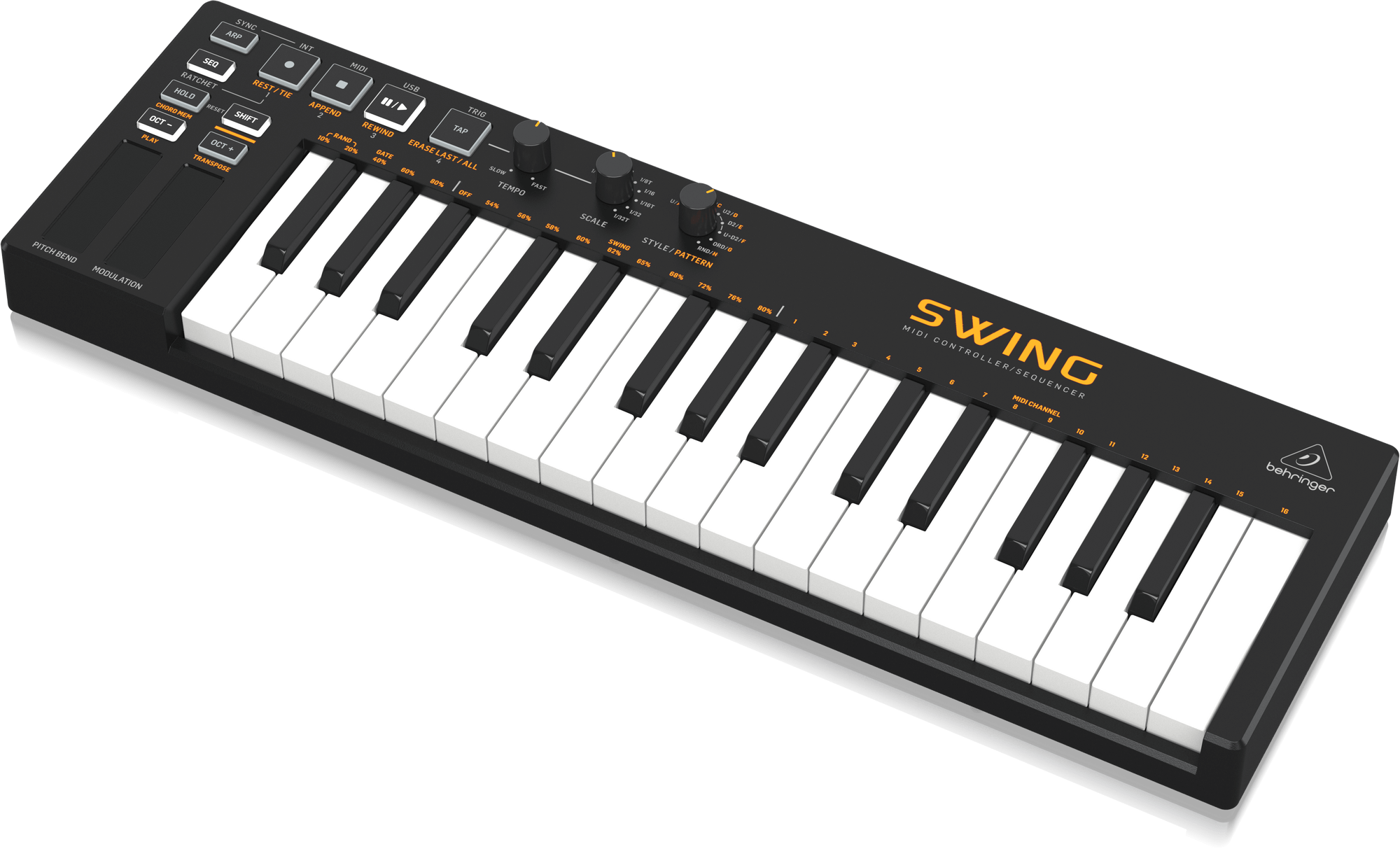 Behringer SWING Klawiatura sterująca USB/MIDI/CV