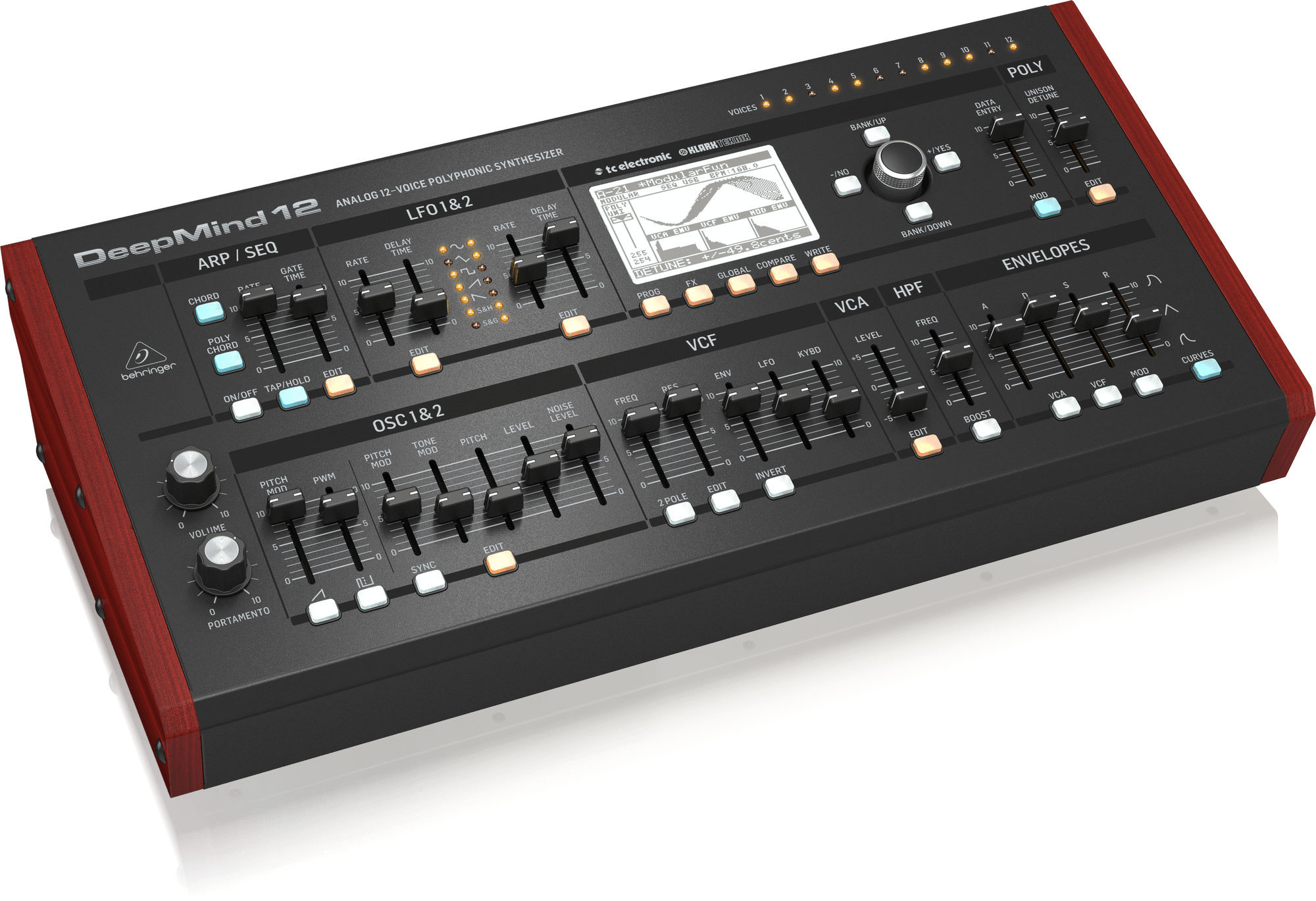 Behringer DEEPMIND 12D Syntezator analogowy typu desktop