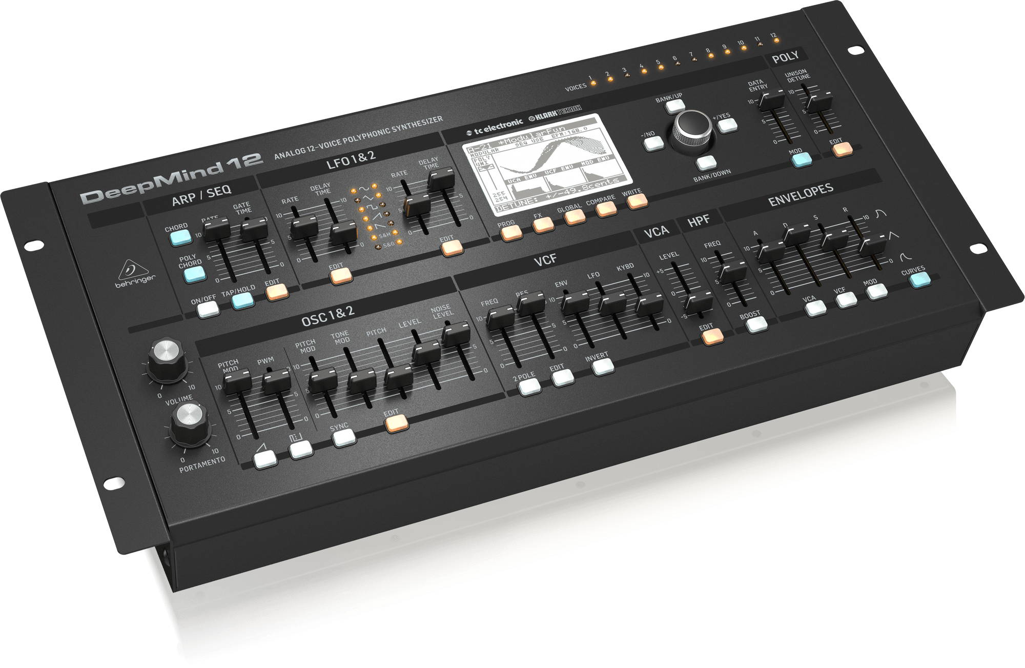 Behringer DEEPMIND 12D Syntezator analogowy typu desktop