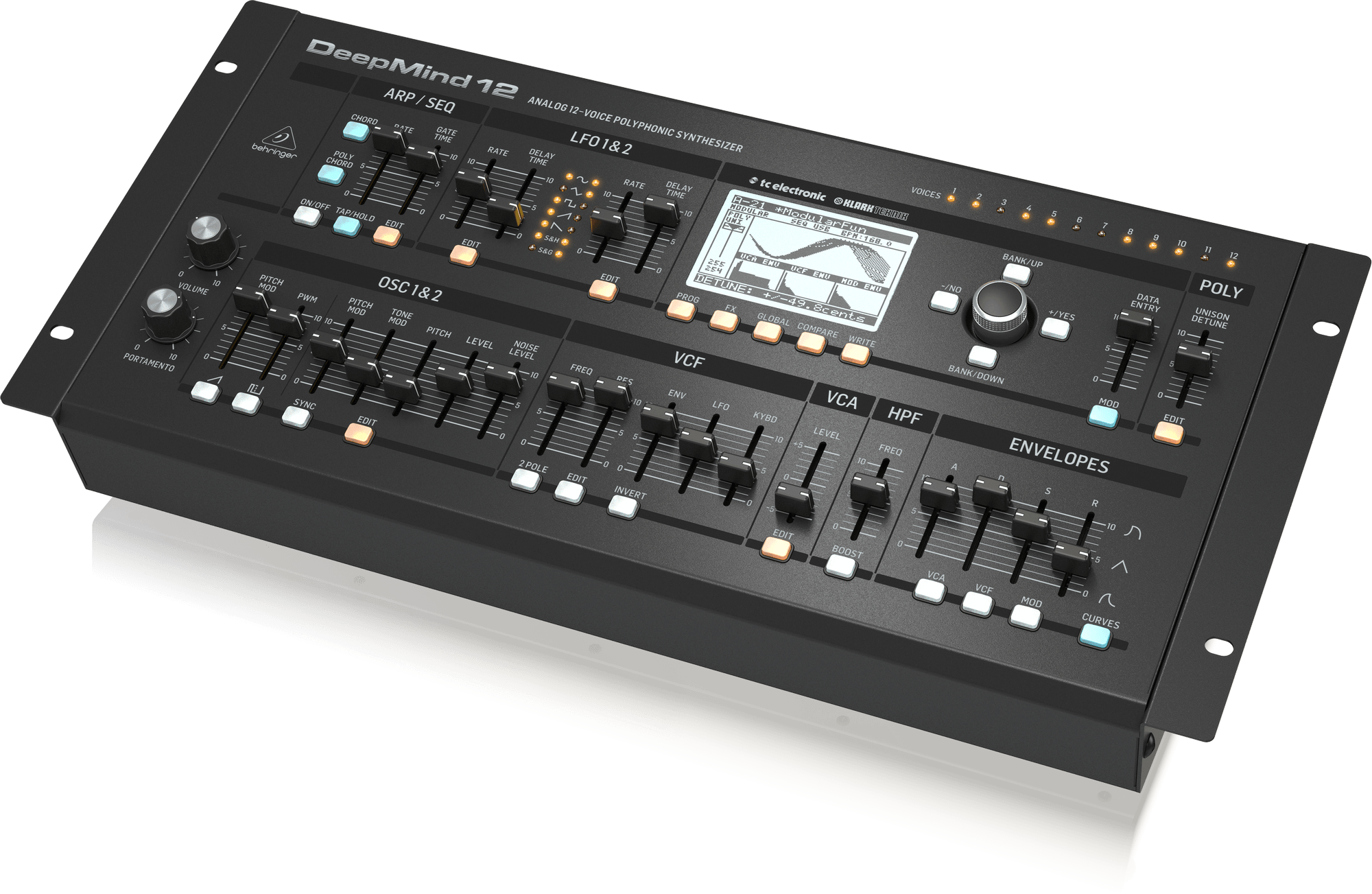 Behringer DEEPMIND 12D Syntezator analogowy typu desktop