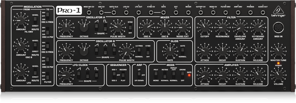 Behringer PRO-1 Syntezator analogowy