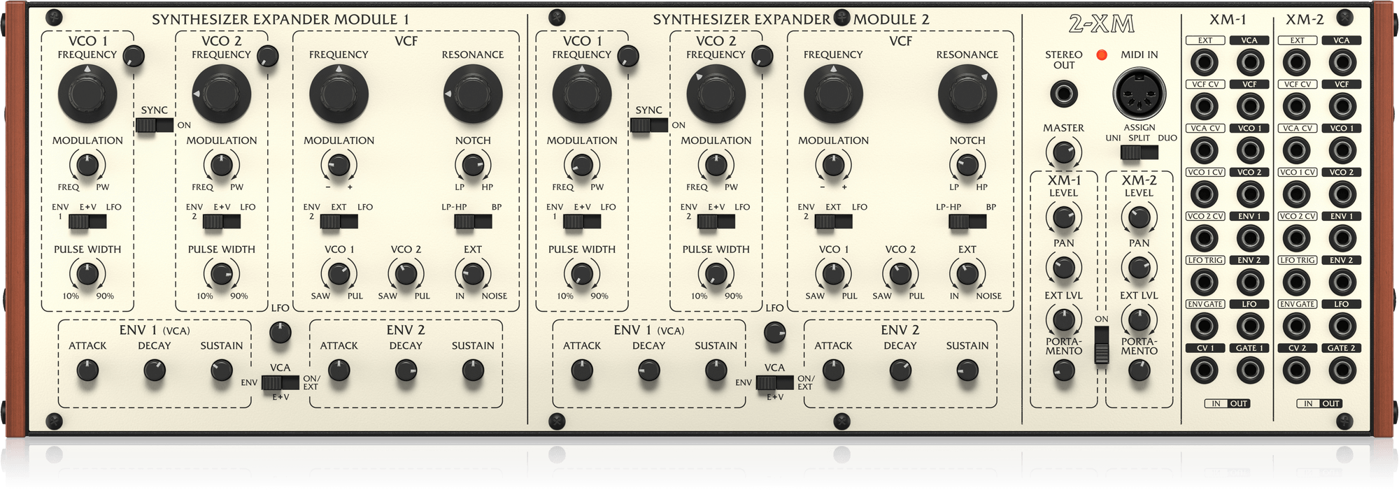 Behringer 2-XM Syntezator analogowy typu desktop