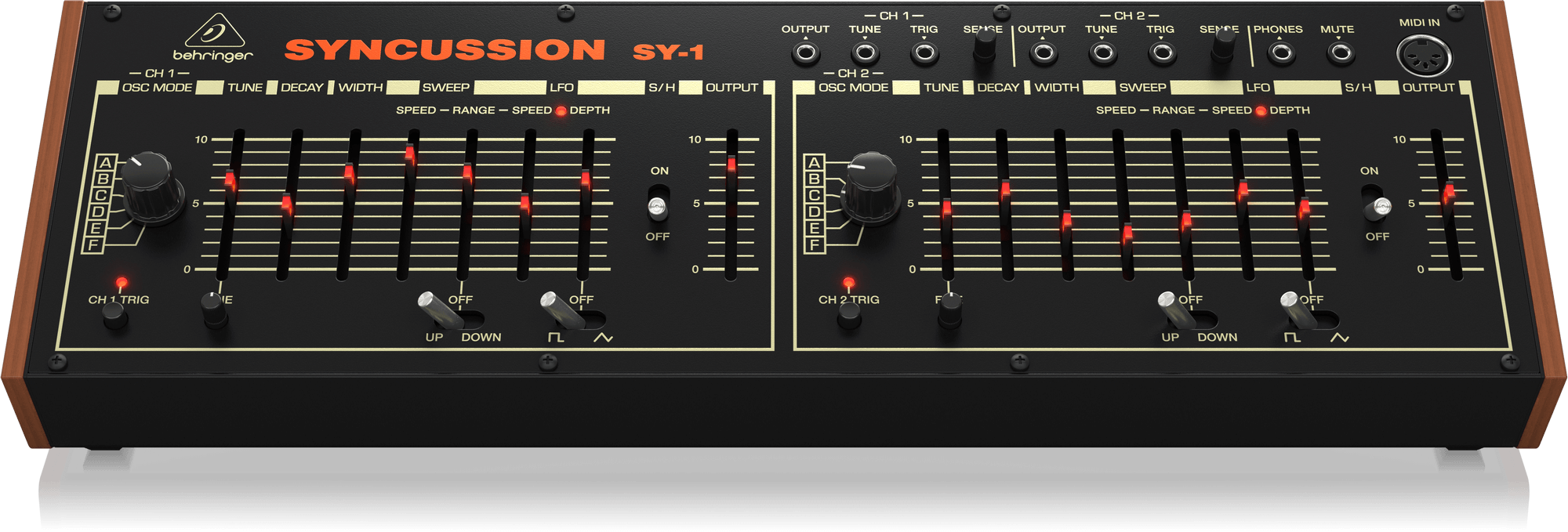 Behringer SYNCUSSION SY-1 Syntezator analogowy