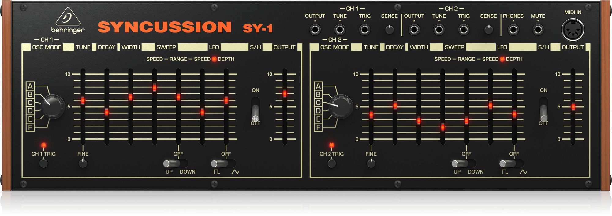 Behringer SYNCUSSION SY-1 Syntezator analogowy