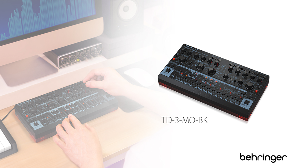 Behringer TD-3-MO-BK Syntezator analogowy linii basowych