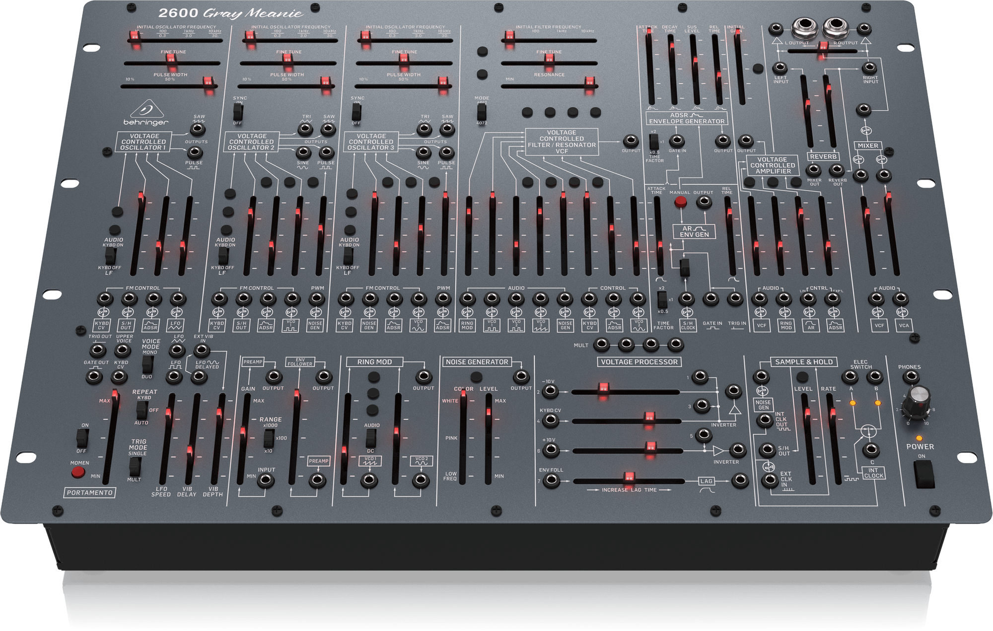 Behringer 2600 GRAY MEANIE Syntezator analogowy