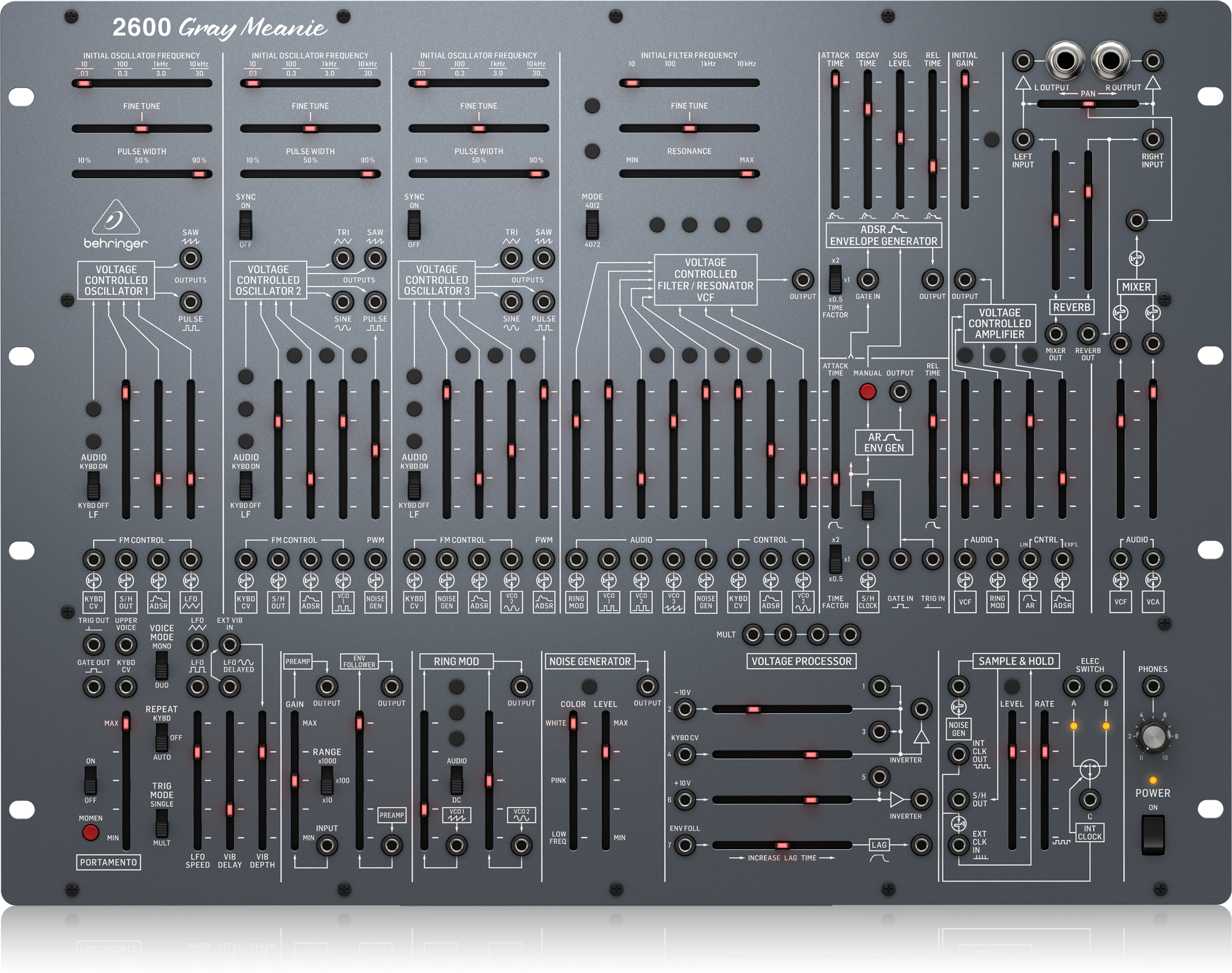 Behringer 2600 GRAY MEANIE Syntezator analogowy