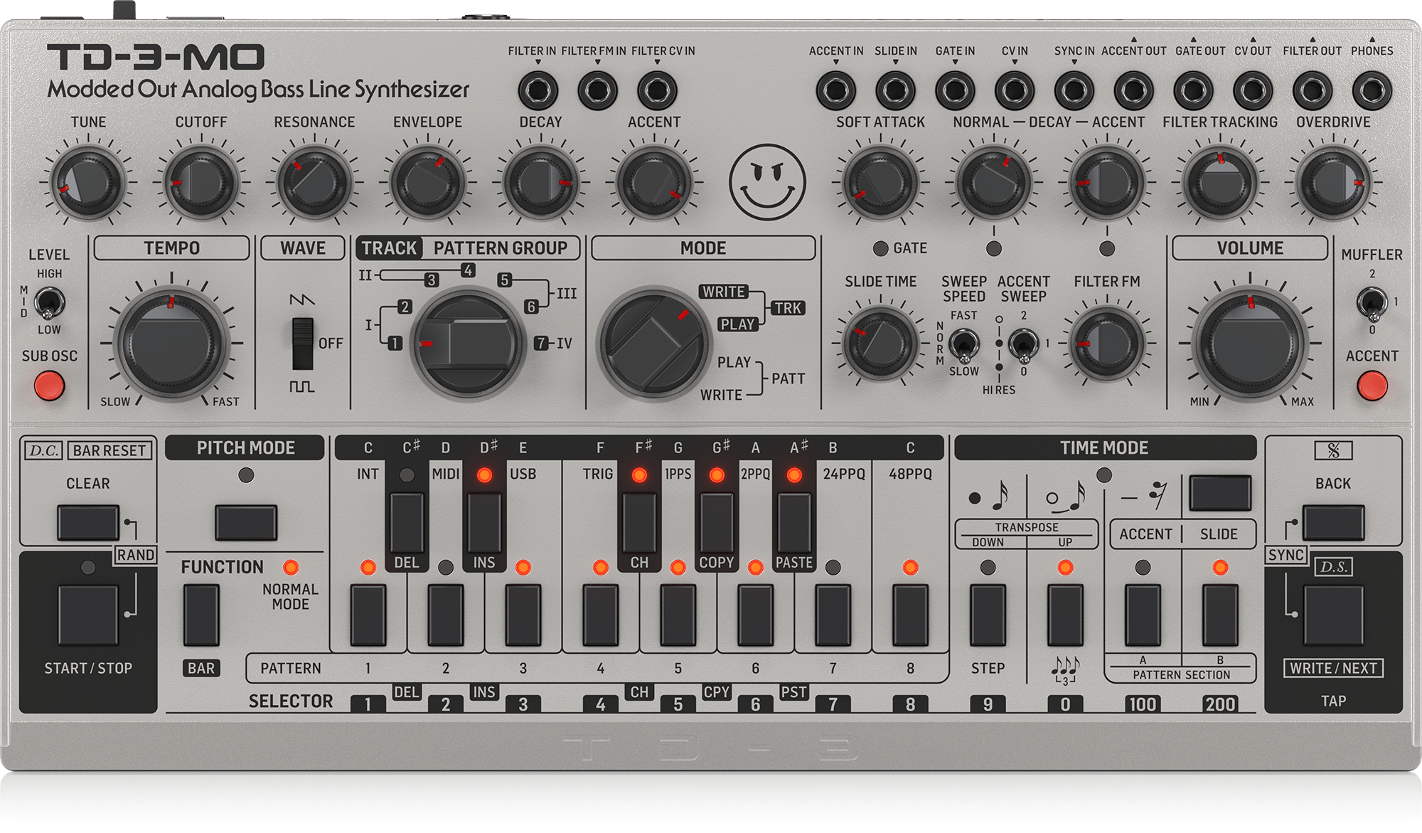 Behringer TD-3-MO-SR Syntezator analogowy linii basowych