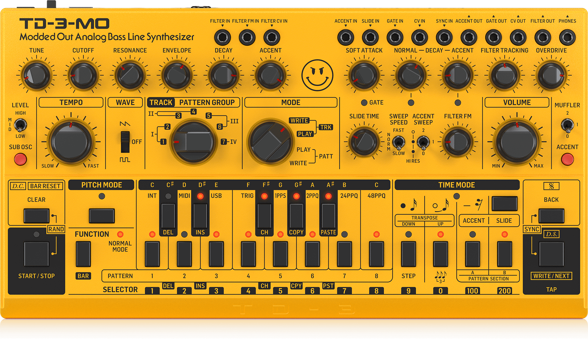 Behringer TD-3-MO-AM Syntezator analogowy linii basowych