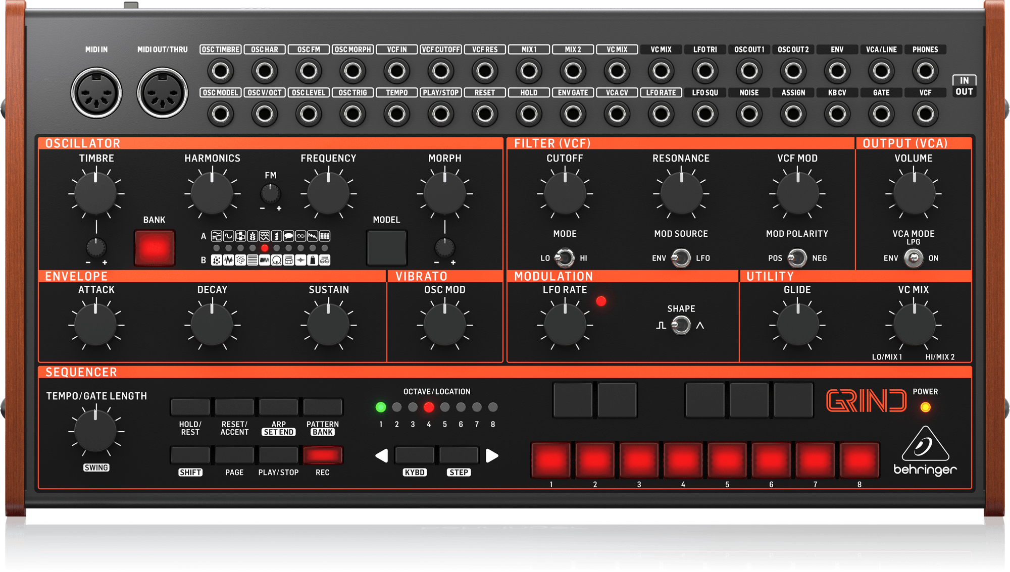 Behringer GRIND Syntezator hybrydowy