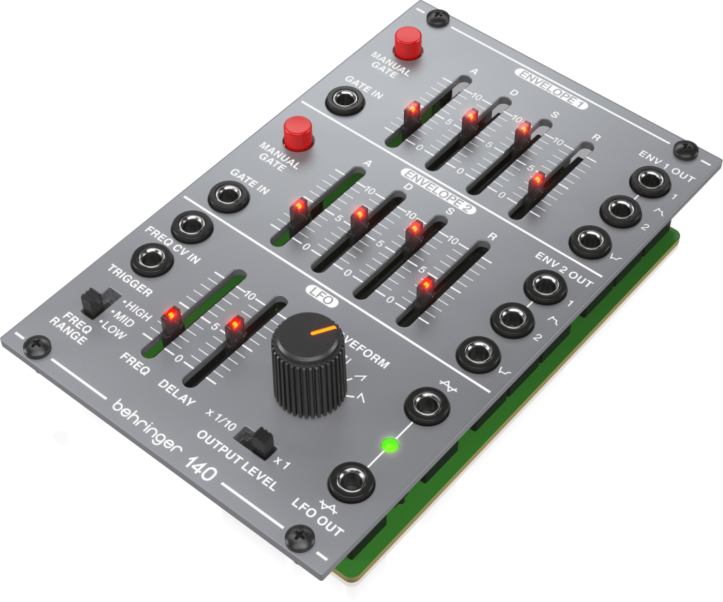 Behringer 140 DUAL ENVELOPE/LFO Moduł syntezatora modularnego