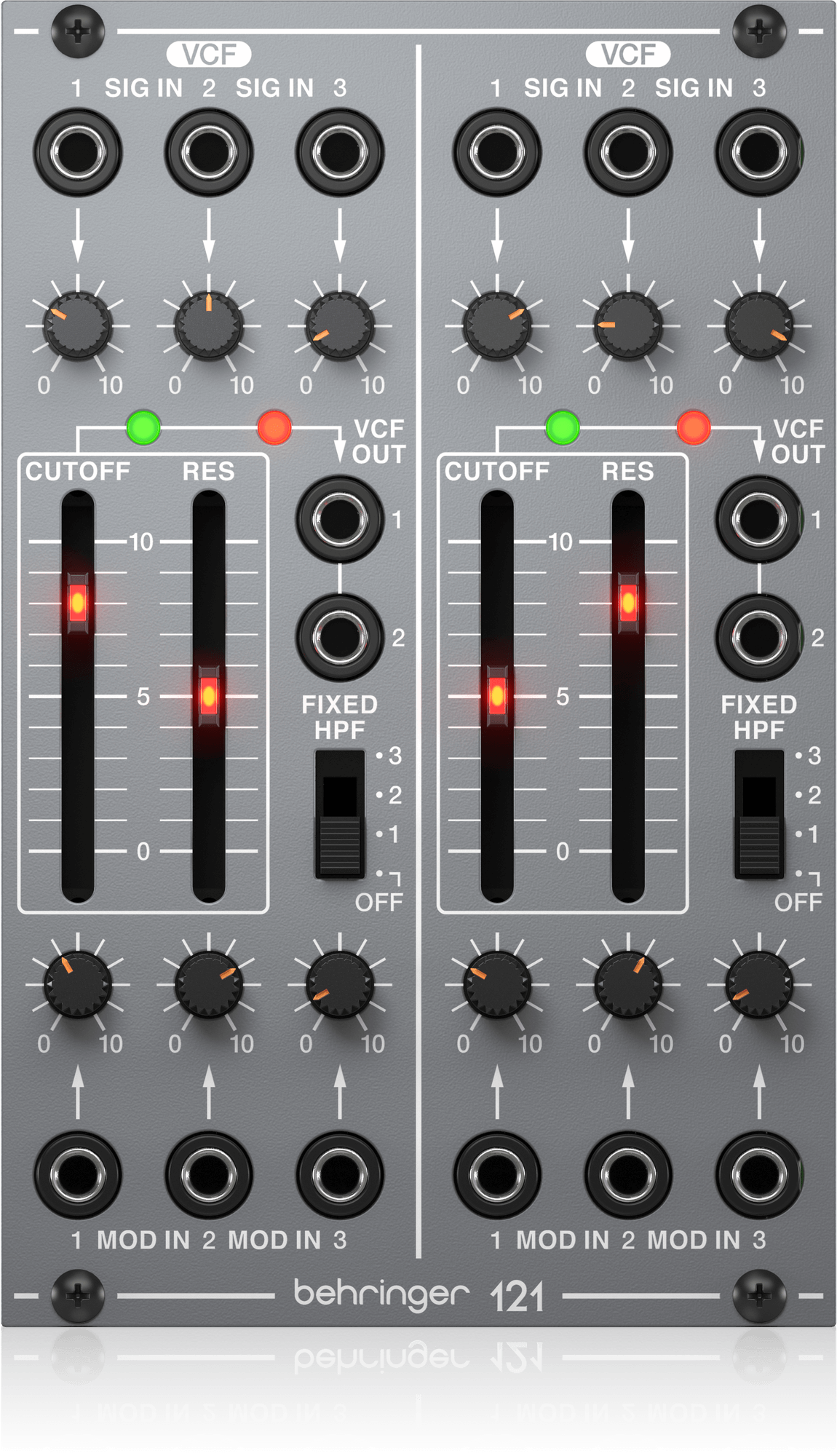 Behringer 121 DUAL VCF Moduł syntezatora modularnego