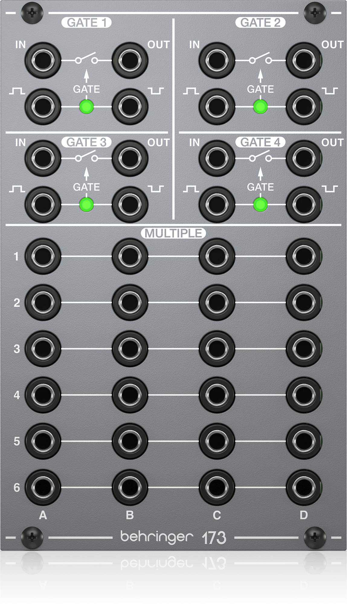 Behringer 173 QUAD GATE/MULTIPLES Moduł syntezatora modularnego