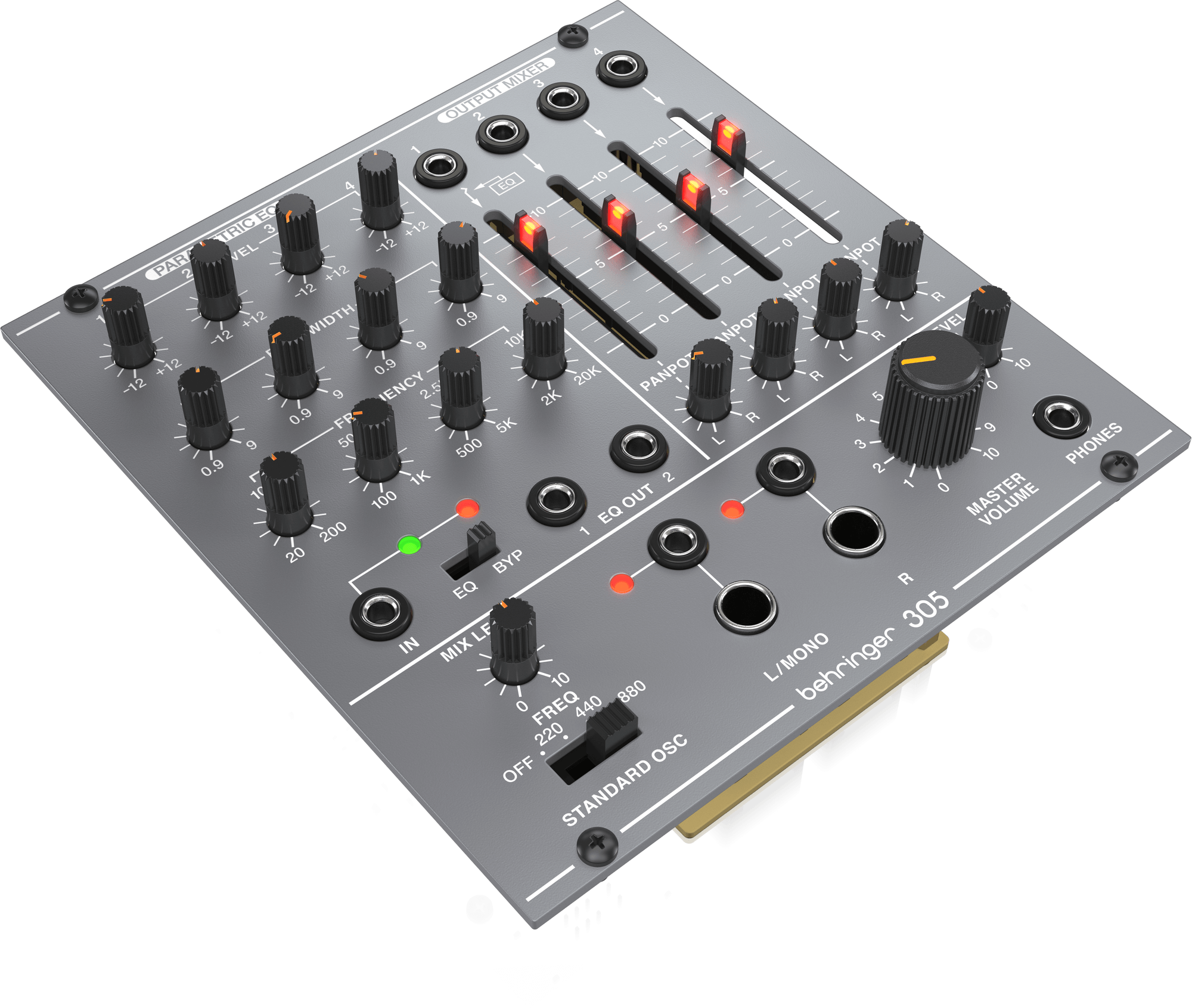 Behringer 305 EQ/MIXER/OUTPUT Moduł syntezatora modularnego