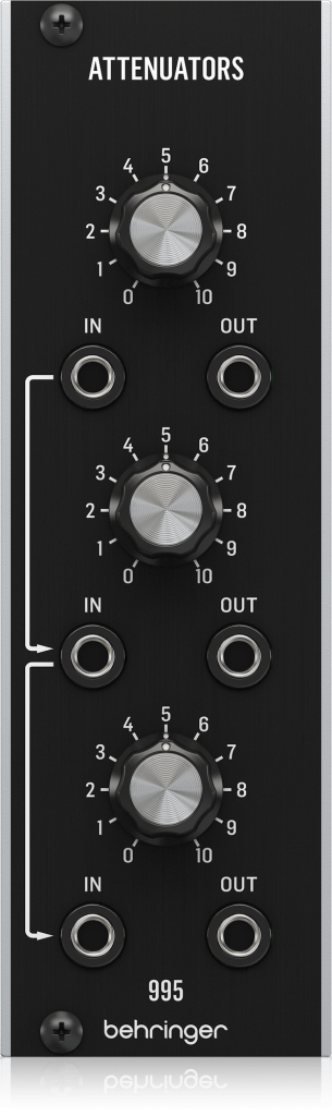Behringer 995 ATTENUATORS Moduł syntezatora modularnego