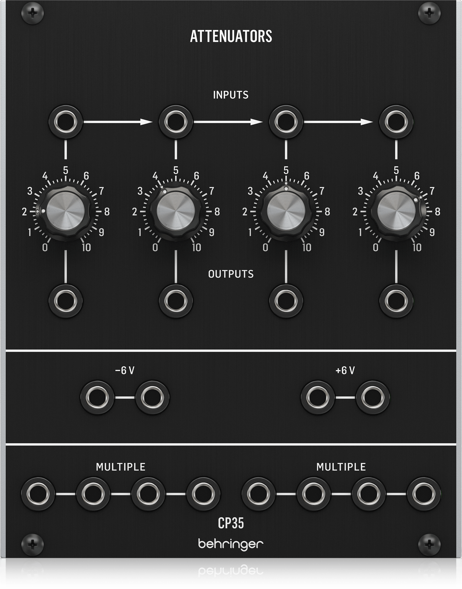 Behringer CP35 ATTENUATORS Moduł syntezatora modularnego