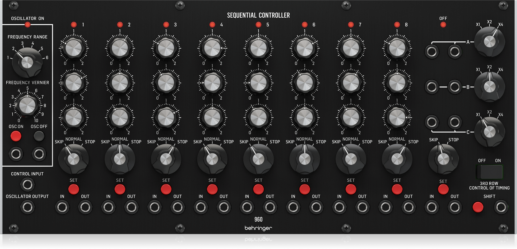 Behringer 960 SEQUENTIAL CONTROLLER Moduł syntezatora modularnego