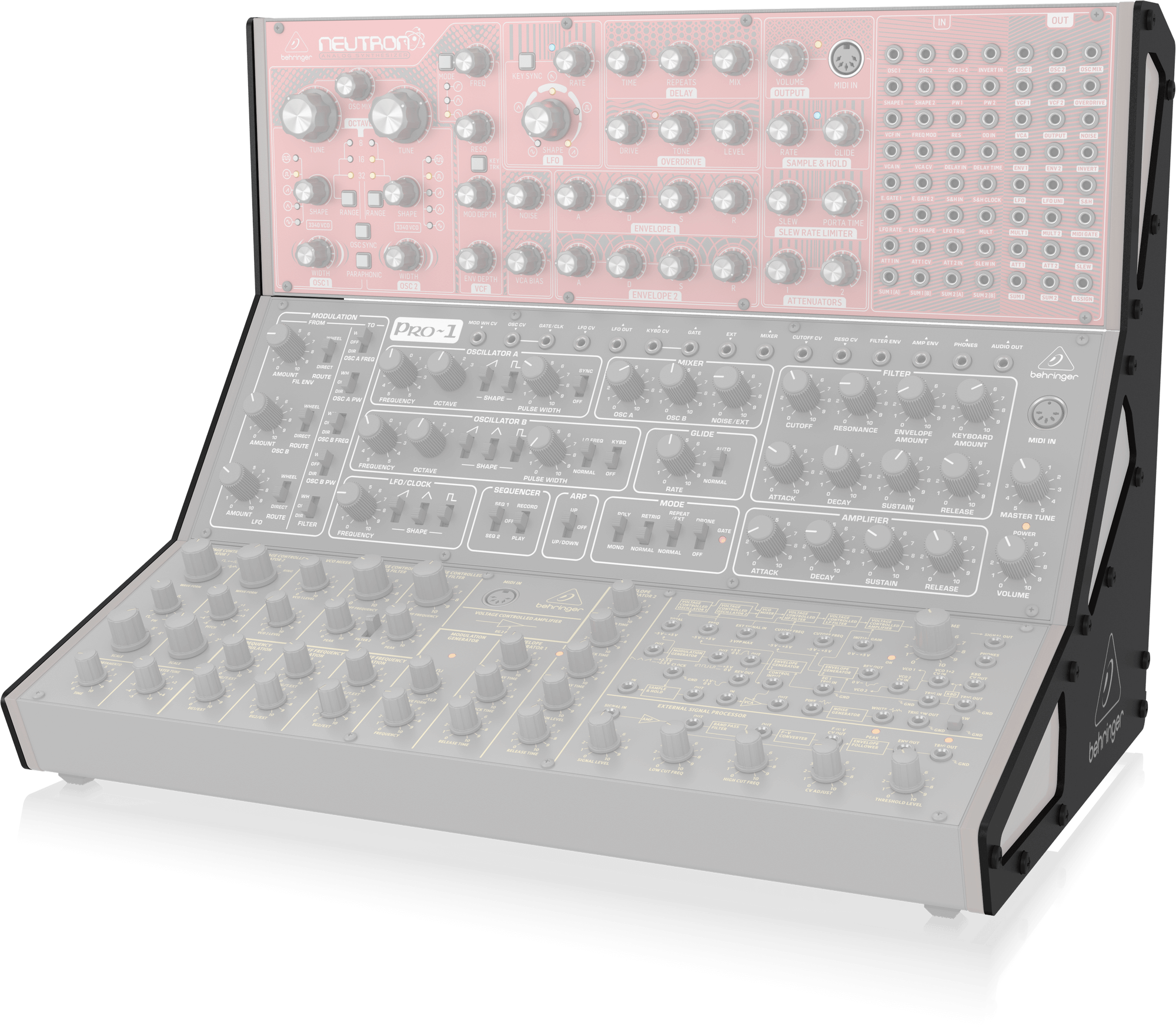 Behringer EURORACK STAND (3-TIER) Stojak eurorack 3-poziomowy
