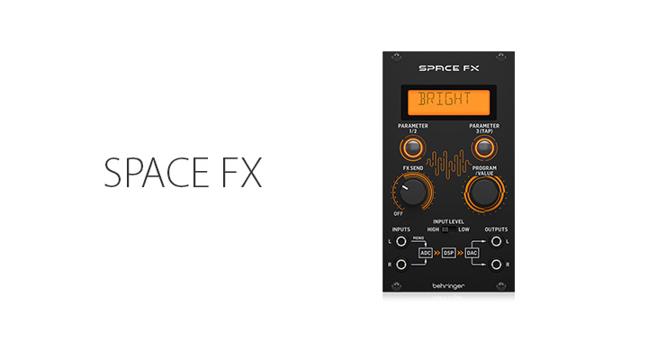 Behringer SPACE FX Moduł syntezatora modularnego