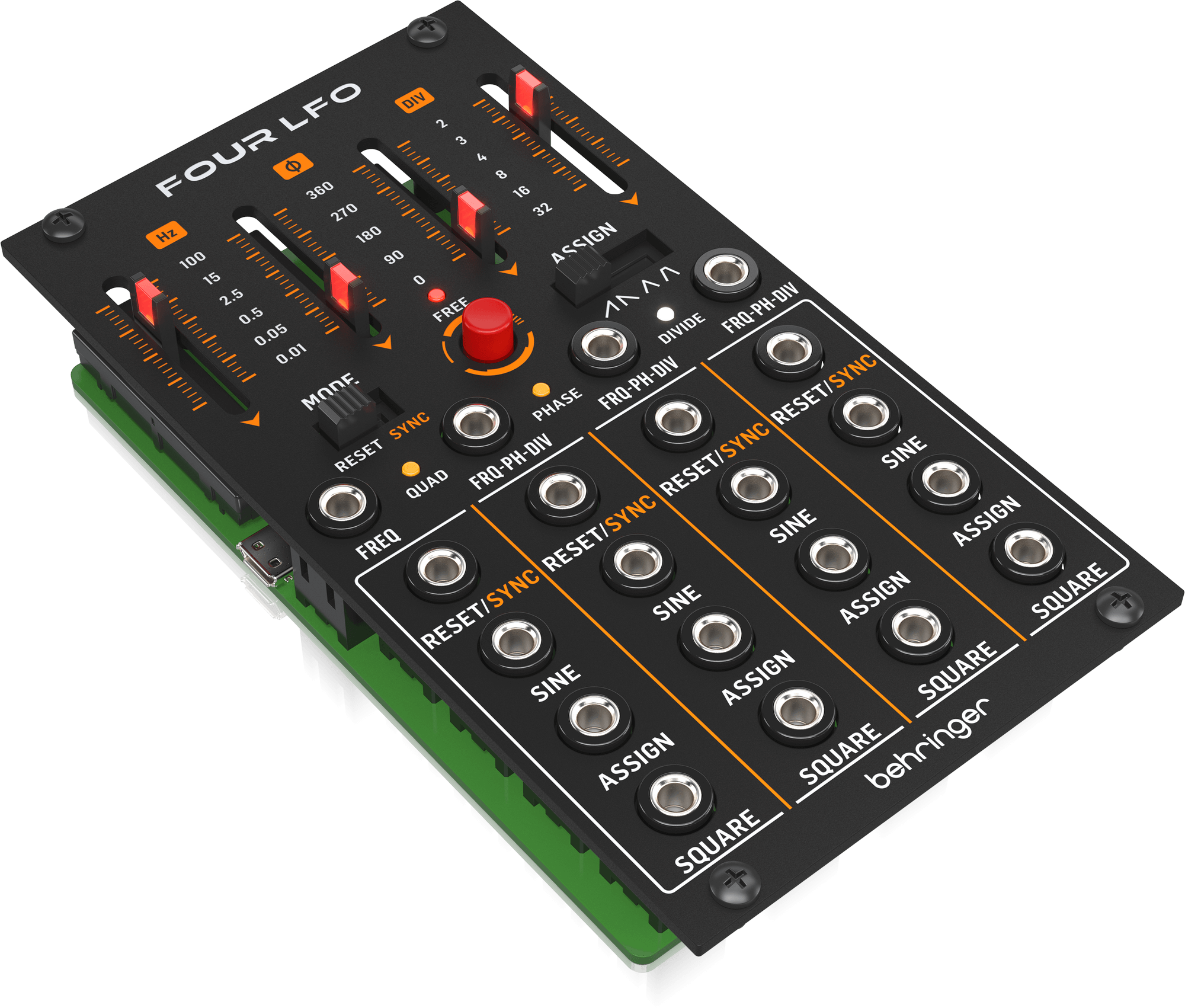 Behringer FOUR LFO Moduł syntezatora modularnego