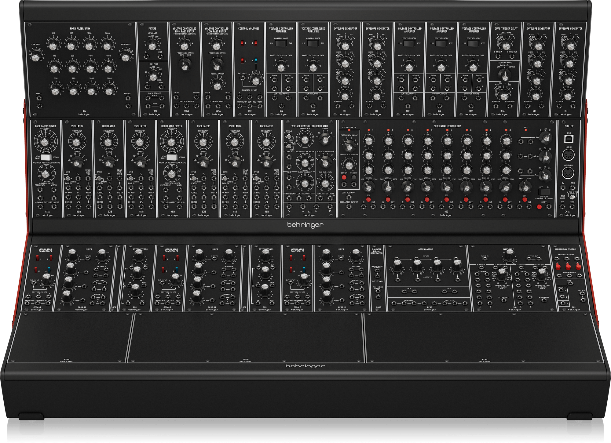 Behringer SYSTEM 55 Zestaw syntezatora modularnego System 55
