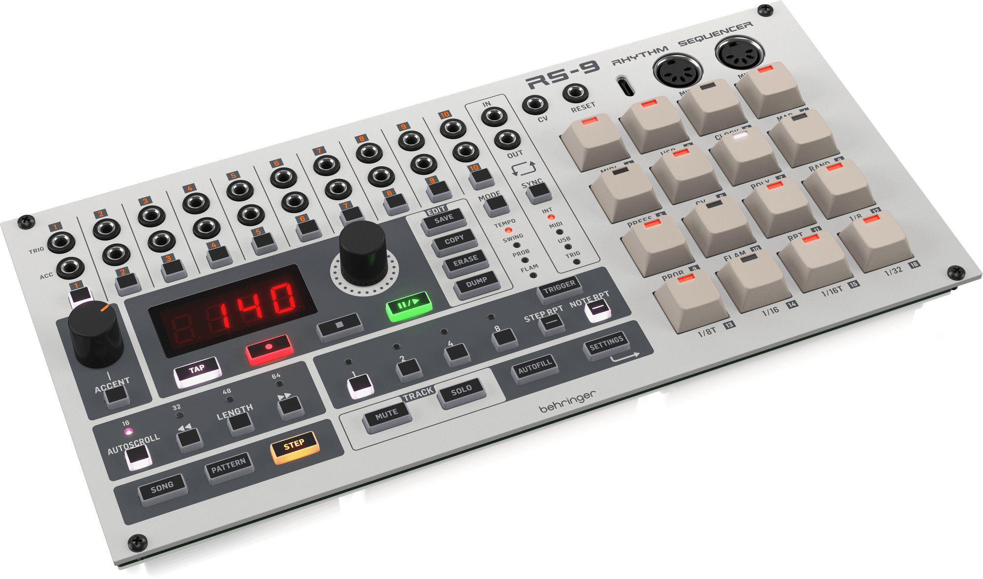 Behringer RS-9 Maszyna perkusyjna w obudowie eurorack