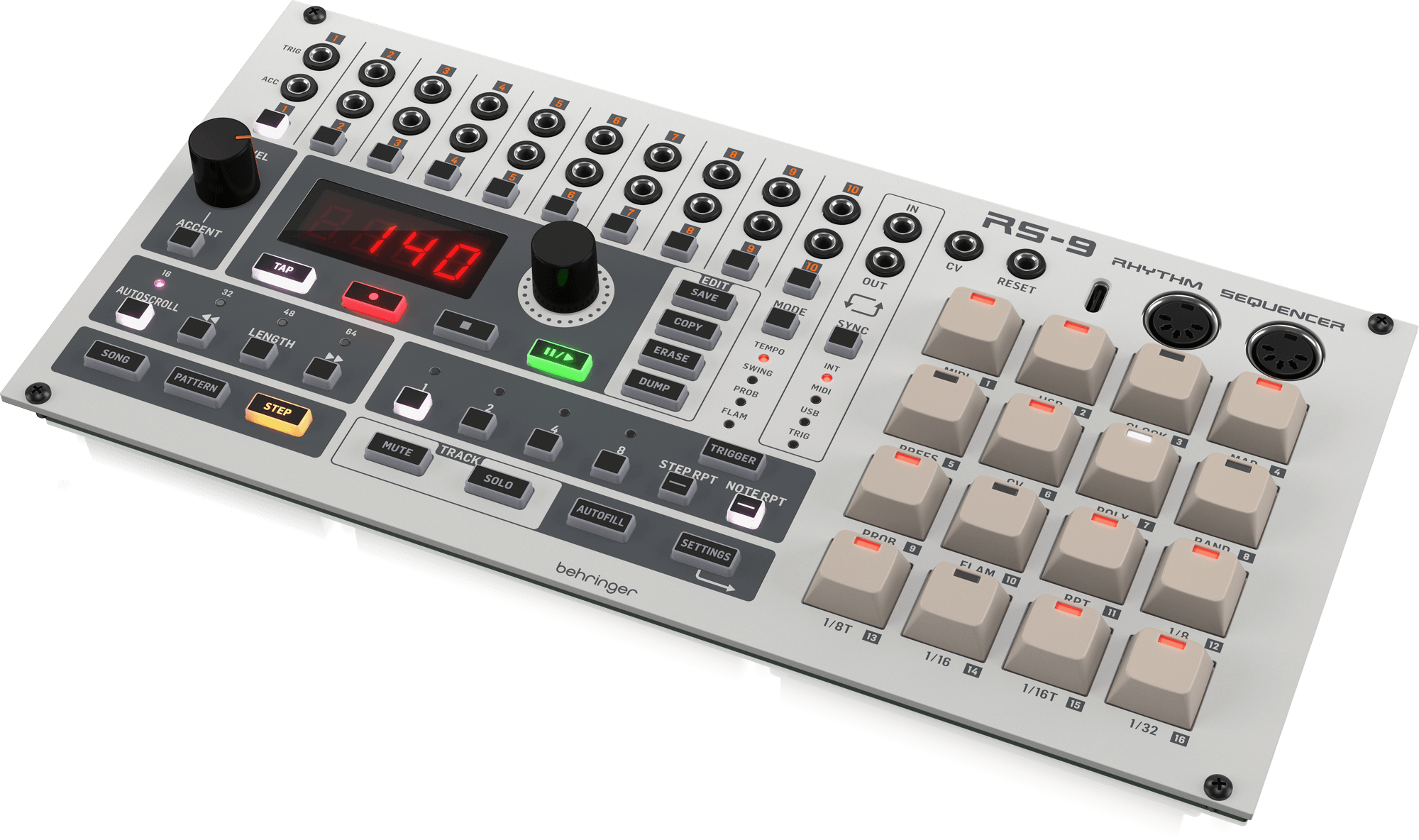 Behringer RS-9 Maszyna perkusyjna w obudowie eurorack