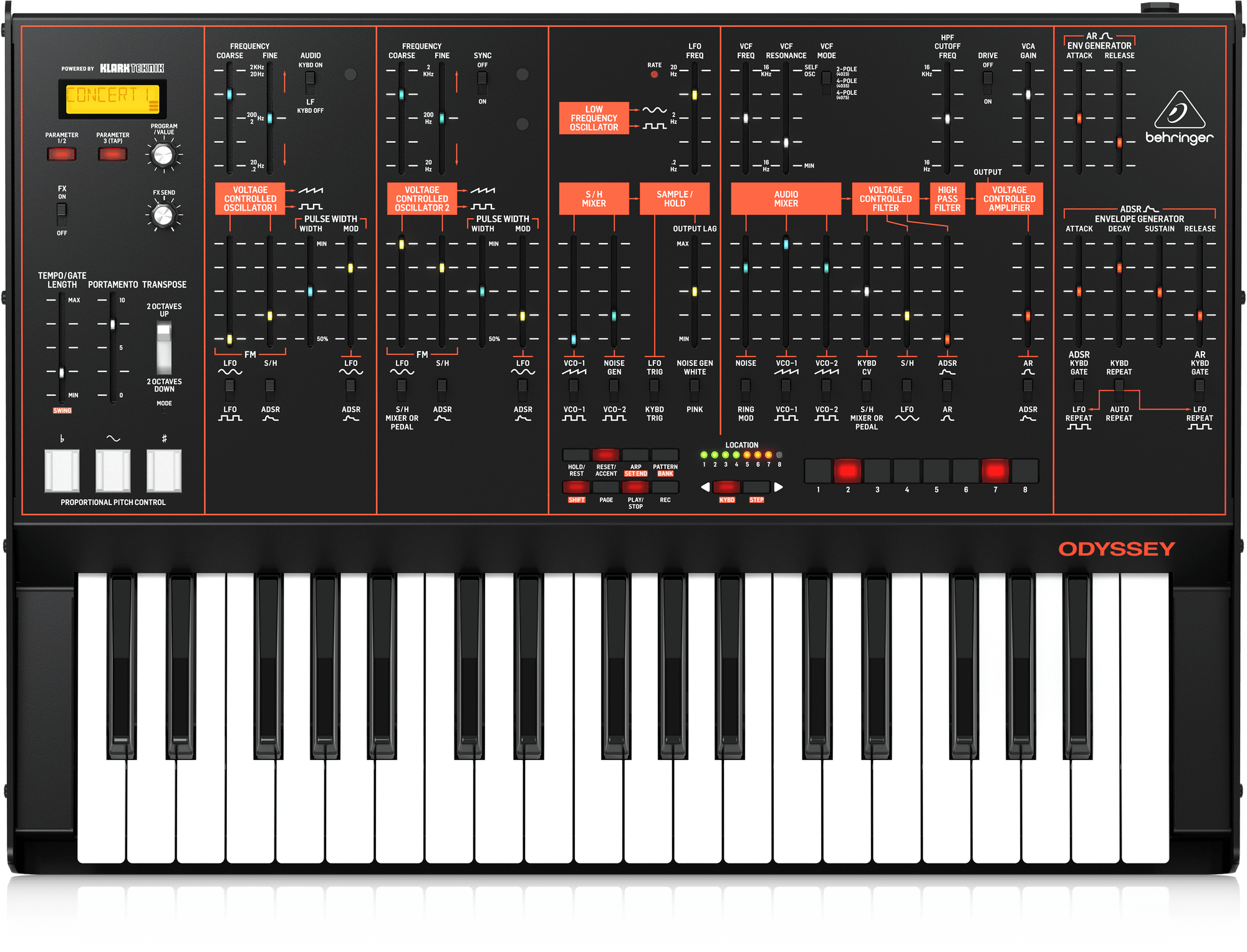 Behringer ODYSSEY Syntezator analogowy