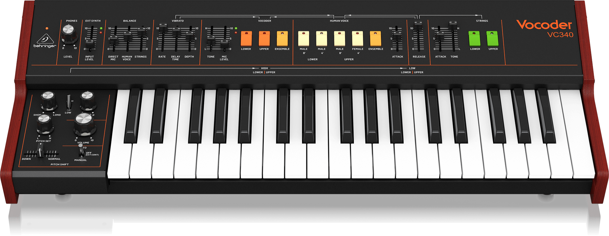 Behringer VOCODER VC340 Syntezator analogowy z vocoderem