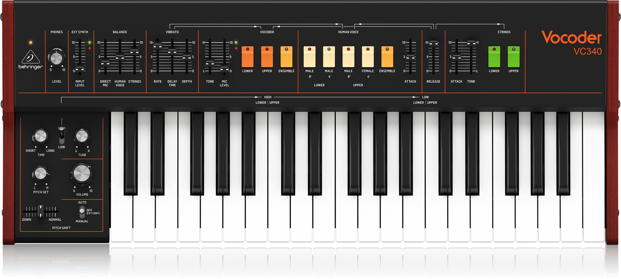 Behringer VOCODER VC340 Syntezator analogowy z vocoderem