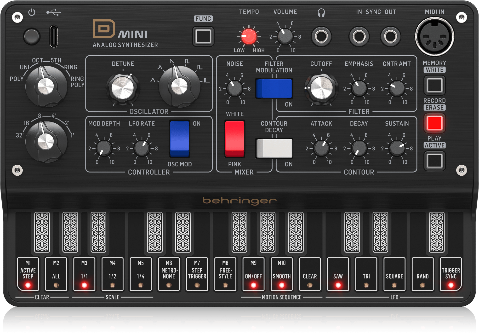 Behringer D MINI Syntezator analogowy