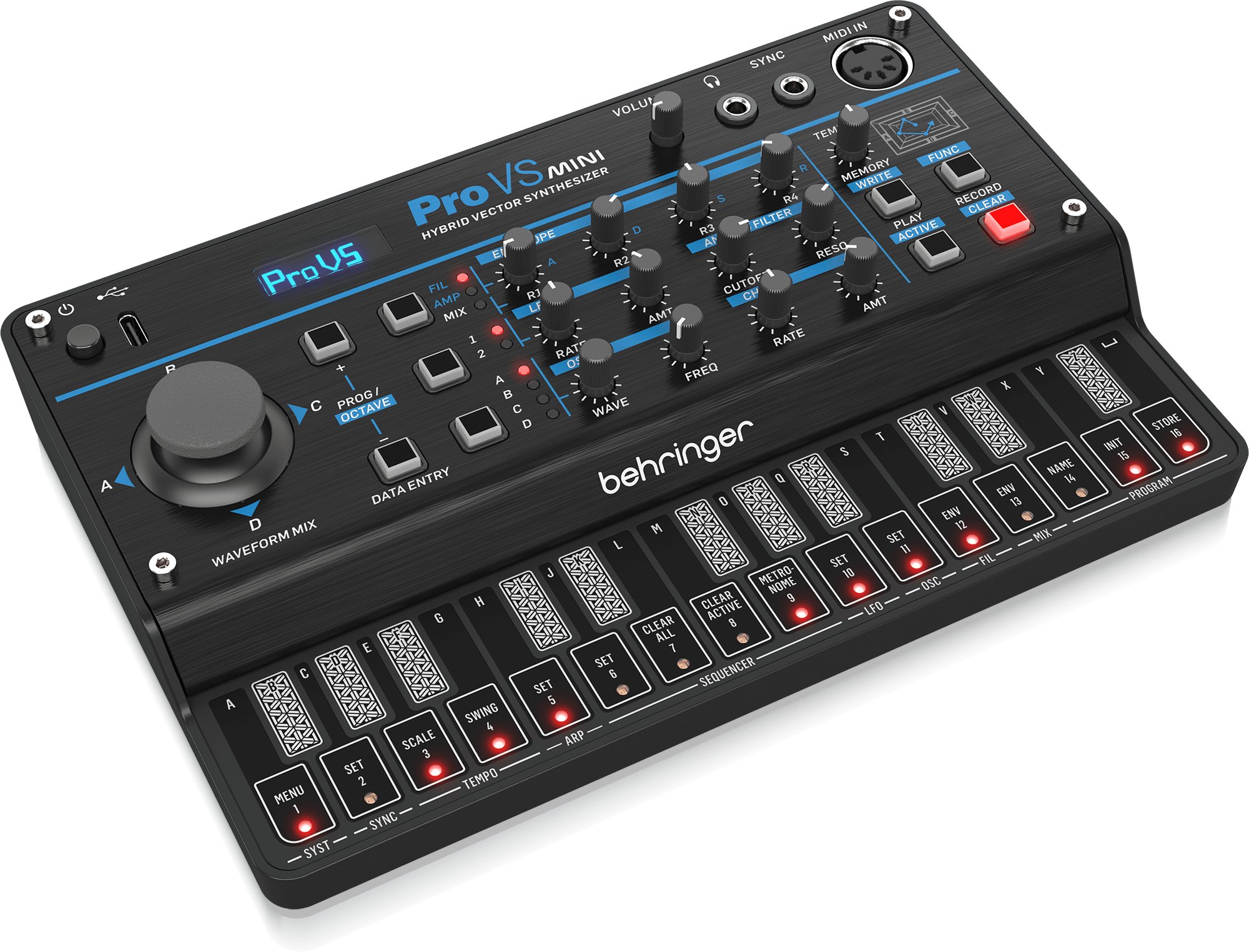 Behringer PRO-VS MINI Syntezator hybrydowy