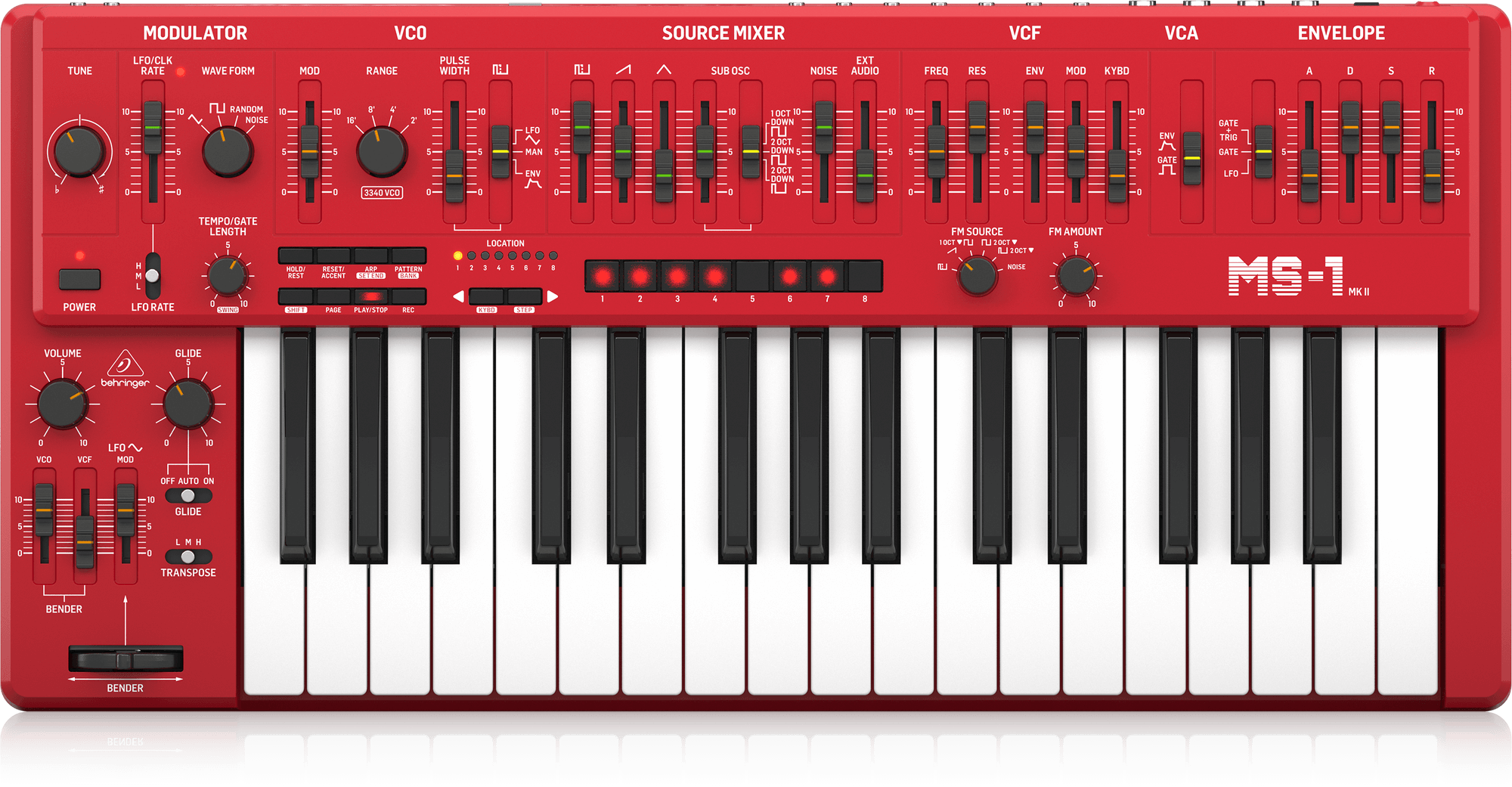 Behringer MS-1 MK II-RD Syntezator analogowy