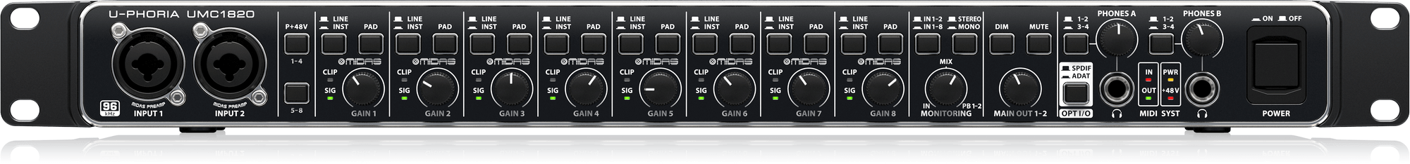 Behringer UMC1820 Interfejs audio USB