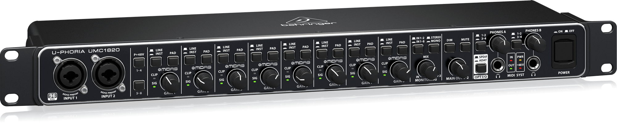 Behringer UMC1820 Interfejs audio USB