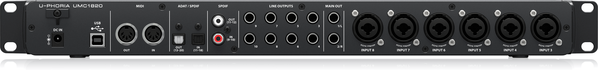 Behringer UMC1820 Interfejs audio USB