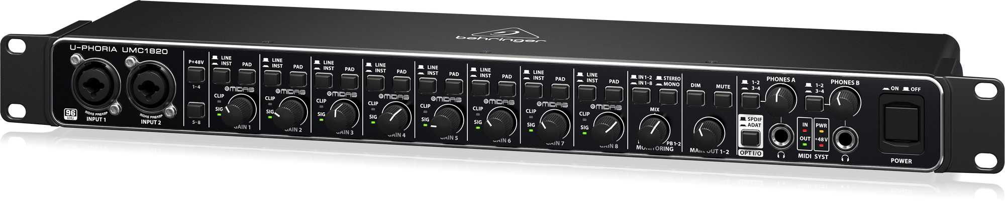 Behringer UMC1820 Interfejs audio USB