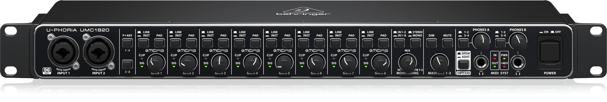 Behringer UMC1820 Interfejs audio USB