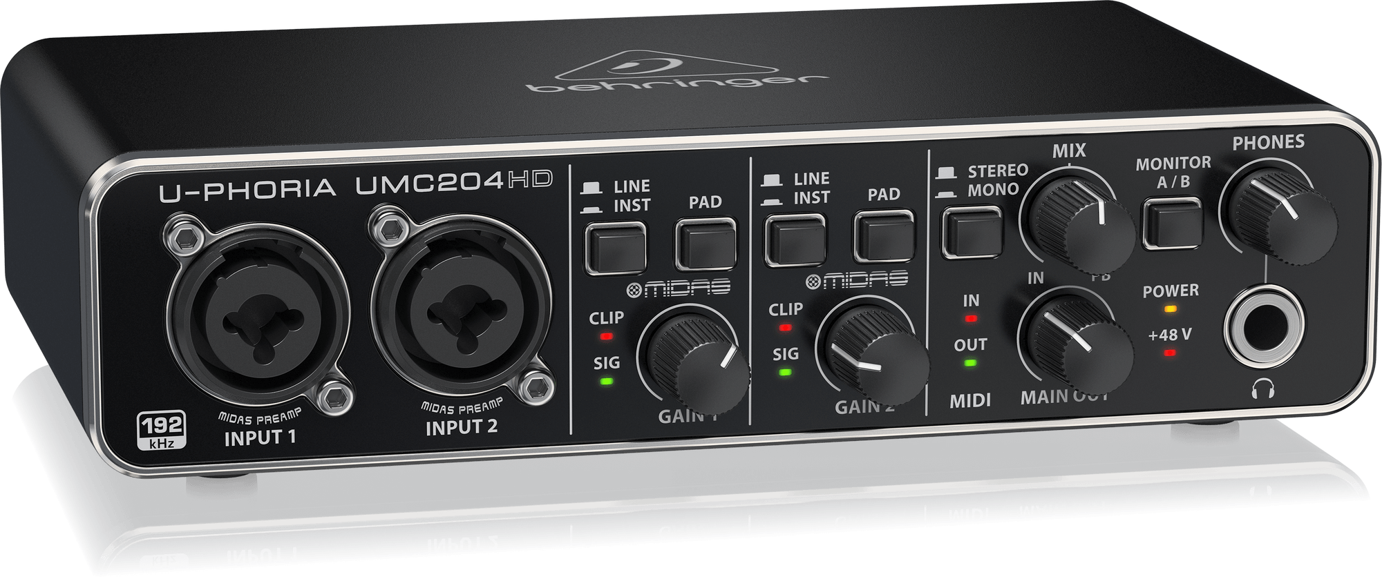 Behringer UMC204HD Interfejs audio USB