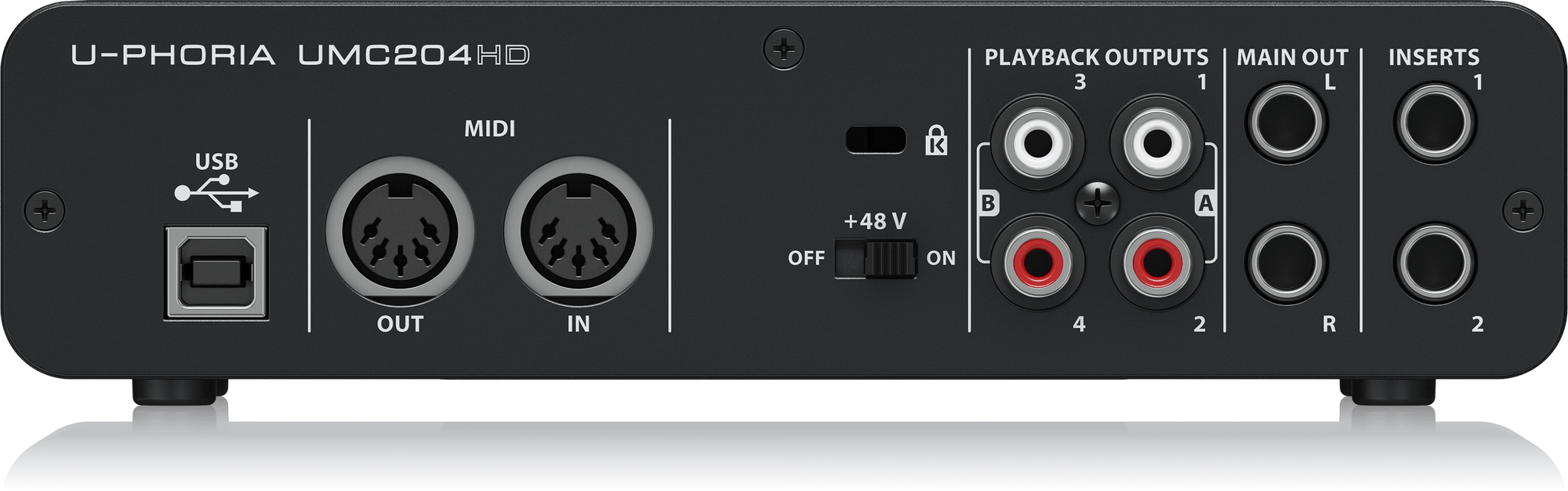 Behringer UMC204HD Interfejs audio USB